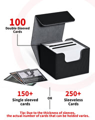ZLCA deck box interior with two dividers for organized storage.