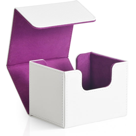 ZLCA card deck box outer leather texture protects cards during travel