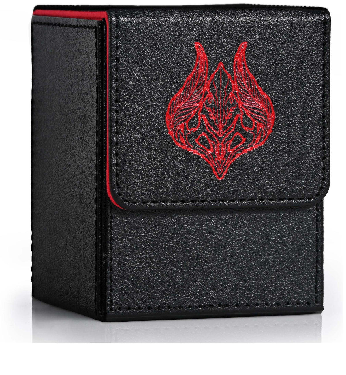ZLCA card deck box with magnet closure keeps MTG cards secure during transport