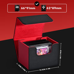 ZLCA deck box showing U-shape design for easy card removal and access.