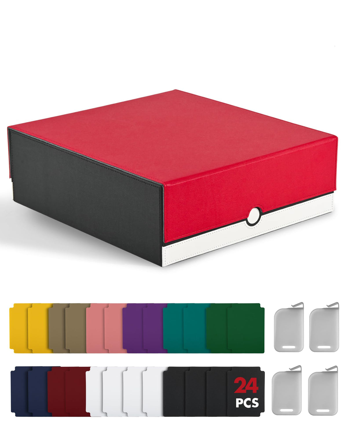 ZLCA Card Storage Box showing 3200+ capacity for large MTG collections.