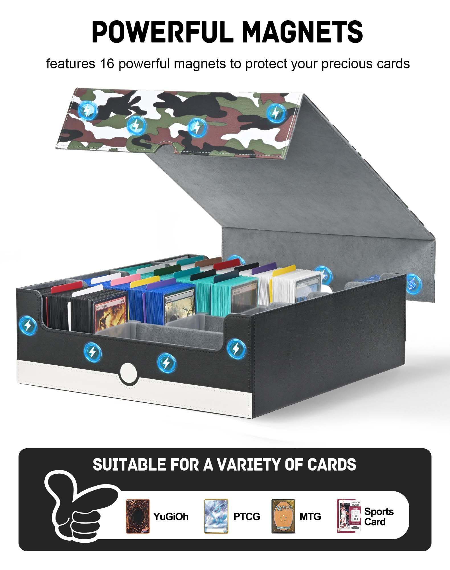 ZLCA box with four stoppers prevents card shifting during transport.