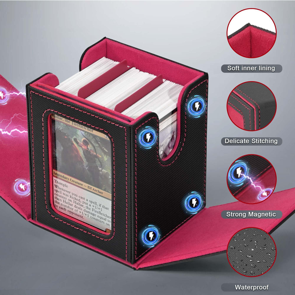 Includes 35PT top loaders and two dividers for organization