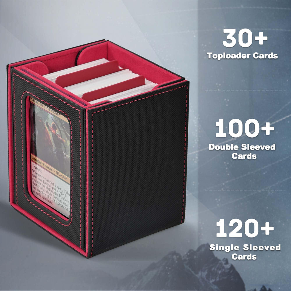 Capacity of 230+ unsleeved cards in the ZLCA deck box
