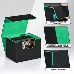 ZLCA deck box compatible with MTG and other card games.