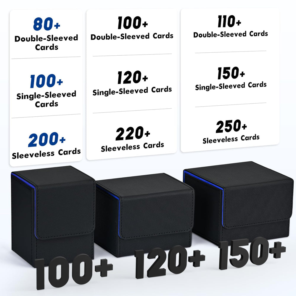 ZLCA deck box shows high capacity for sleeved cards