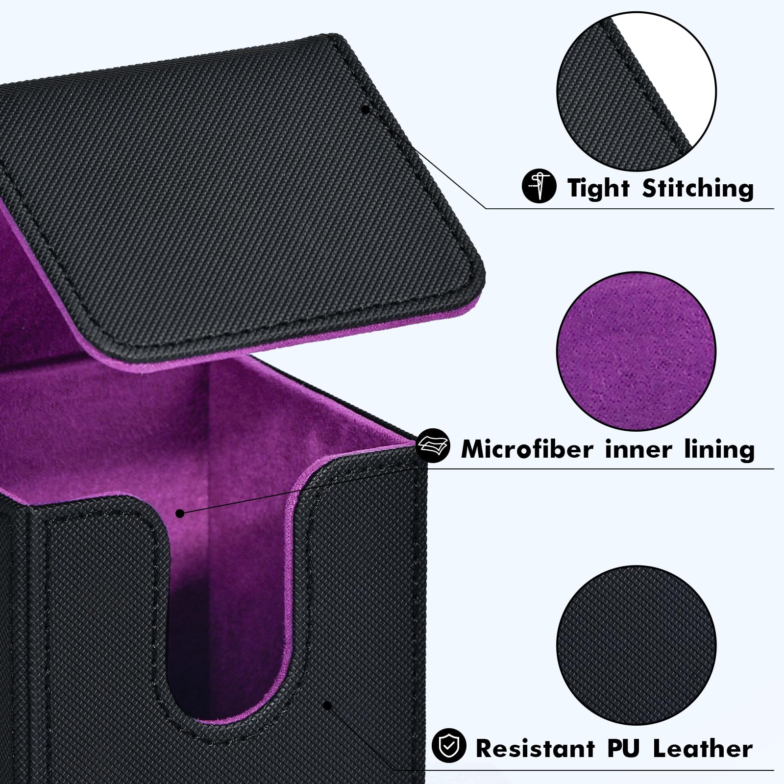 ZLCA deck box inner microfiber lining preventing scratches during handling