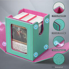 ZLCA deck box top loader included keeps commander cards protected