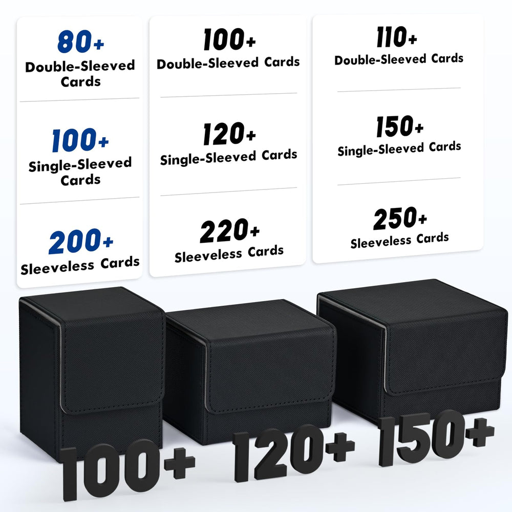 ZLCA deck box U-shape design enables easy card removal