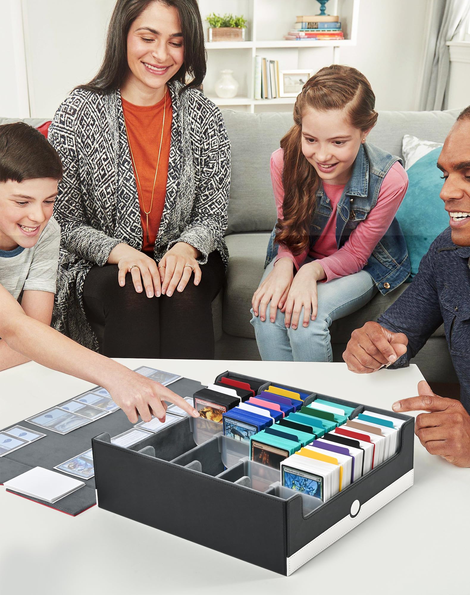 ZLCA gaming card organizer perfect for tournaments and home play.