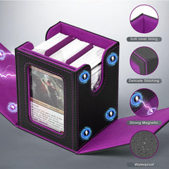 Commander window display enhances display while protecting cards