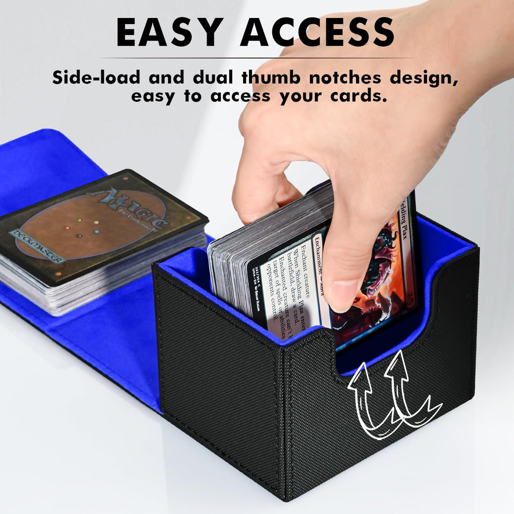 ZLCA interior microfiber lining cushions cards from wear and moisture