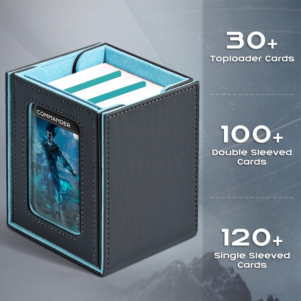 Premium PU leather texture of ZLCA deck box for durable protection