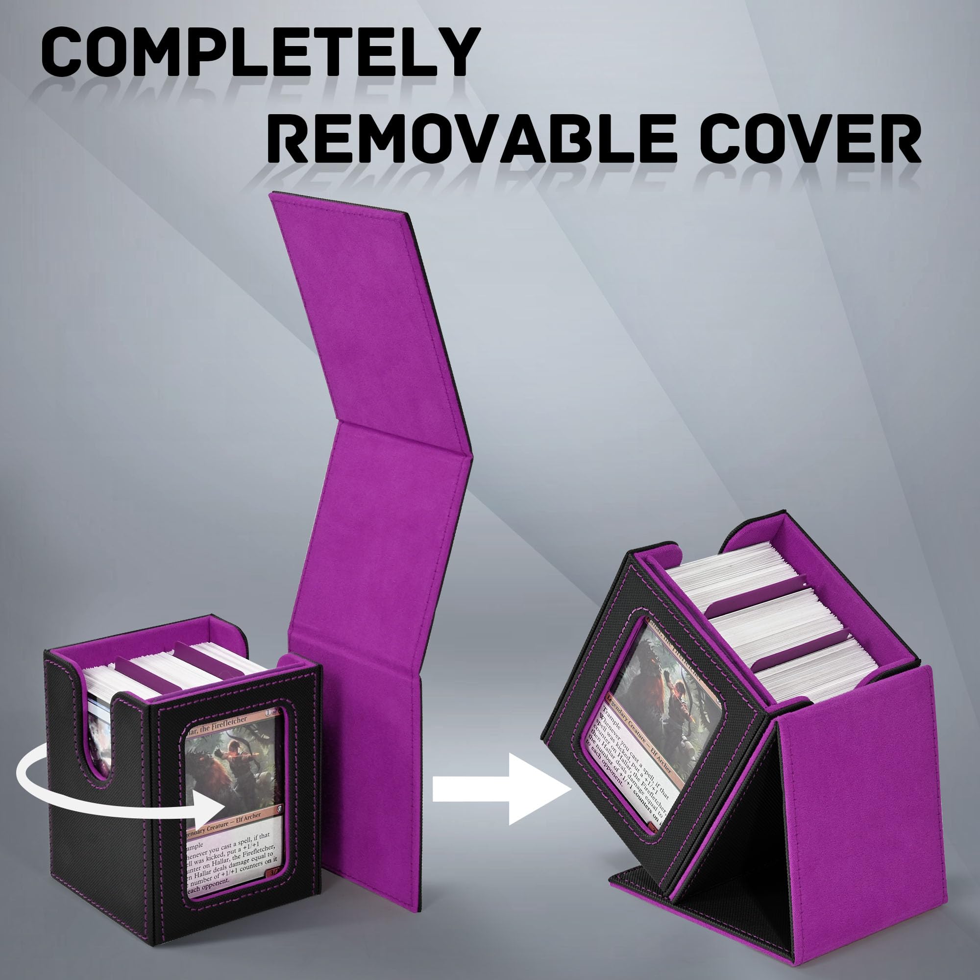 Includes 35PT top loaders and two dividers for organization