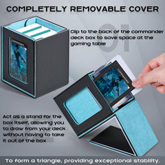 Includes 35PT top loaders to protect commander cards
