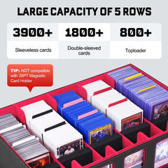 ZLCA tactical display windows guide fast sorting and protect cards from dust.