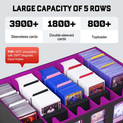 ZLCA display window panels aid fast sorting while protecting cards