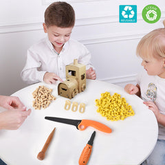 ZLemma child-friendly tools set enabling confident, safe, hands-on crafting.