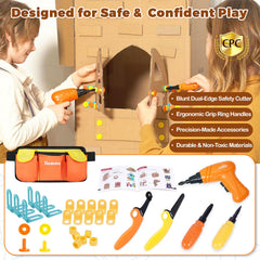 ZLemma Recyclable Gift Box Storage keeps tools tidy and teaches eco-friendly packaging habits.