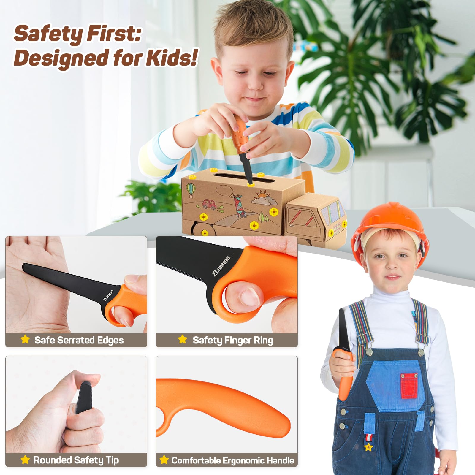 ZLemma safety-edge and comfortable handles support long crafting sessions.