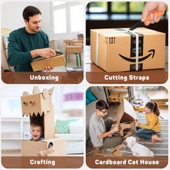 ZLemma Kids Cardboard Tools make a perfect gift for DIY enthusiasts and students.