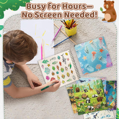 Zlineviy coloring page pets offers screen-free creative time