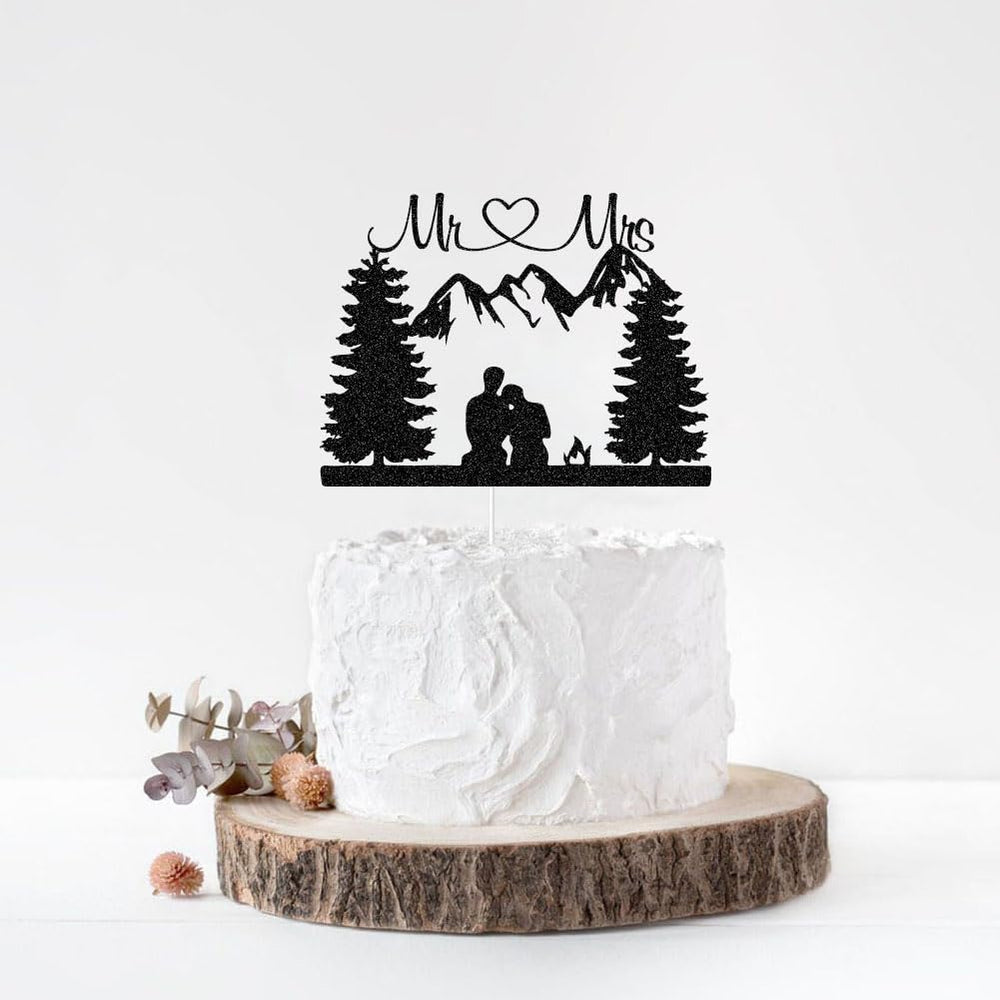 ZLPDS premium cardstock topper offers sturdy decoration for celebration cakes.