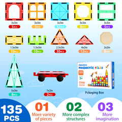 ZMAXKIC STEM sensory toys encourage early engineering and spatial thinking