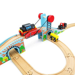 Z MAYABBO bridge tunnels add scenery and pretend travel realism