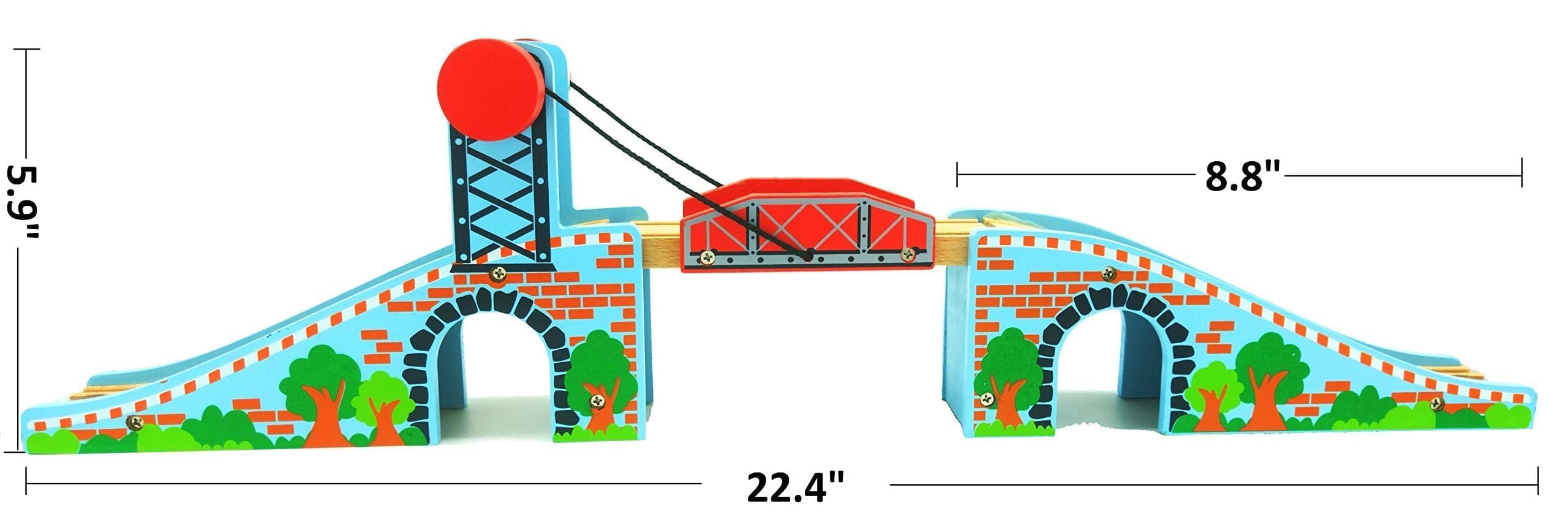 Z MAYABBO train track centerpiece elevates a layout