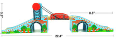 Z MAYABBO train track centerpiece elevates a layout