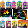 ZMLM 24-pack scratch art notebooks for classroom rewards and party favors.