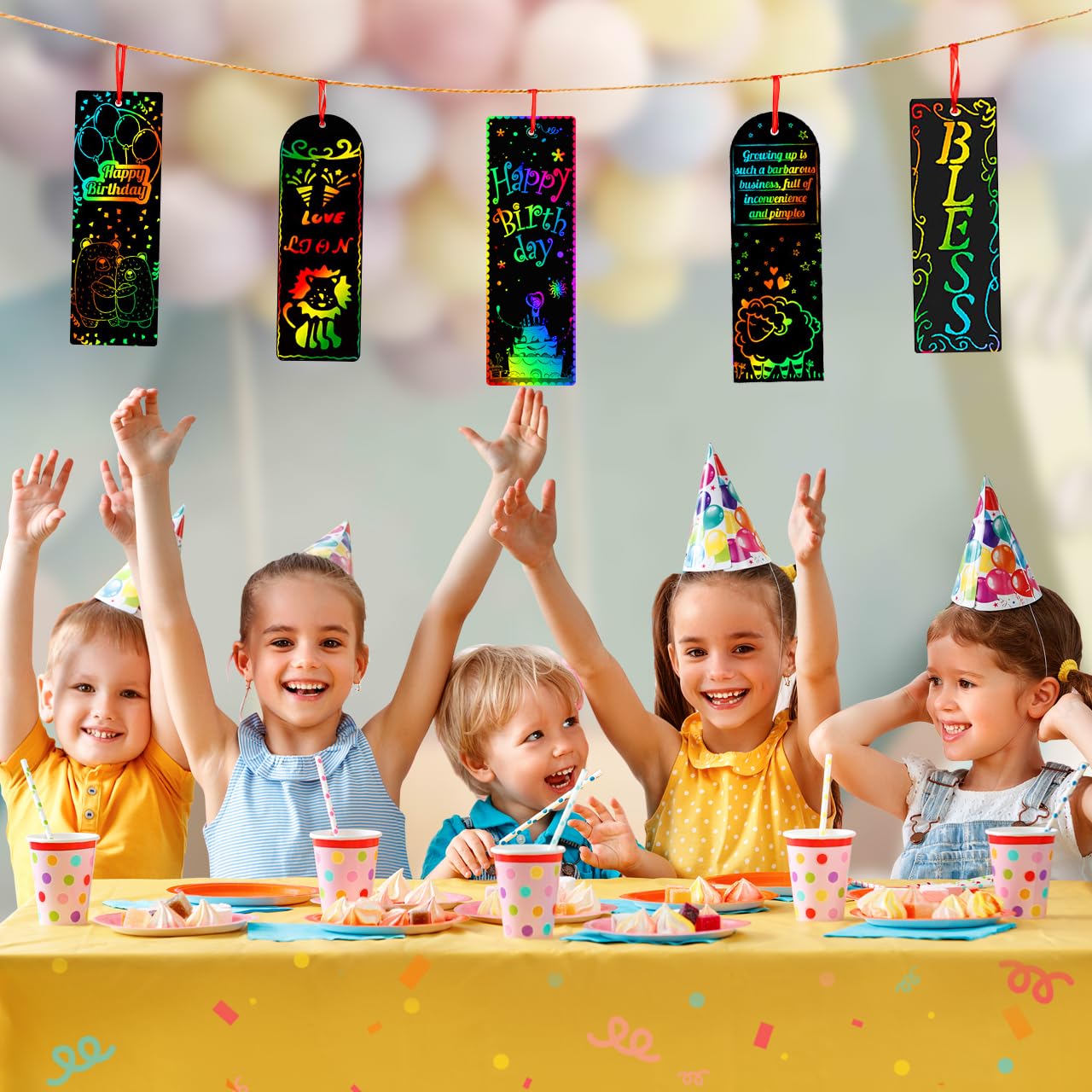 ZMLM bookmarks with ribbons for easy hanging and gifting