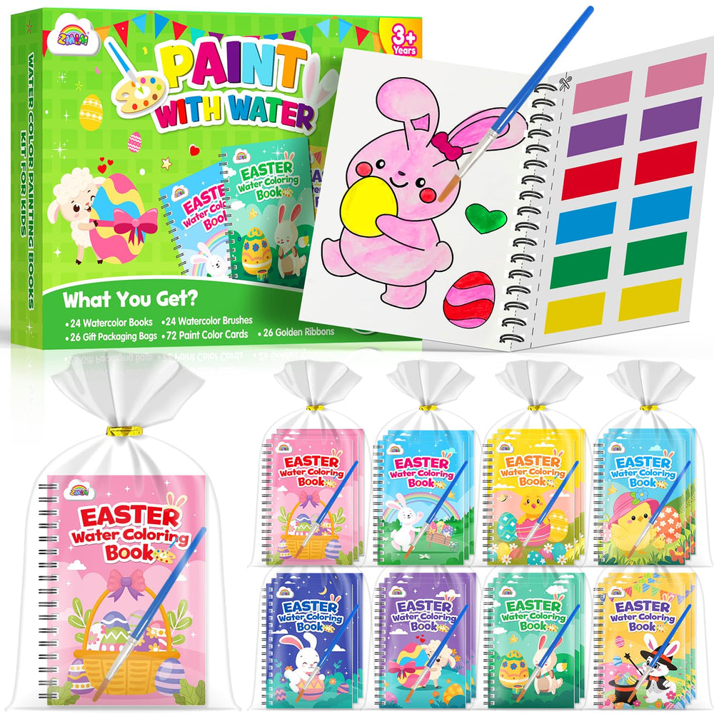 ZMLM bulk Easter coloring books mini pack for classroom use and creative play