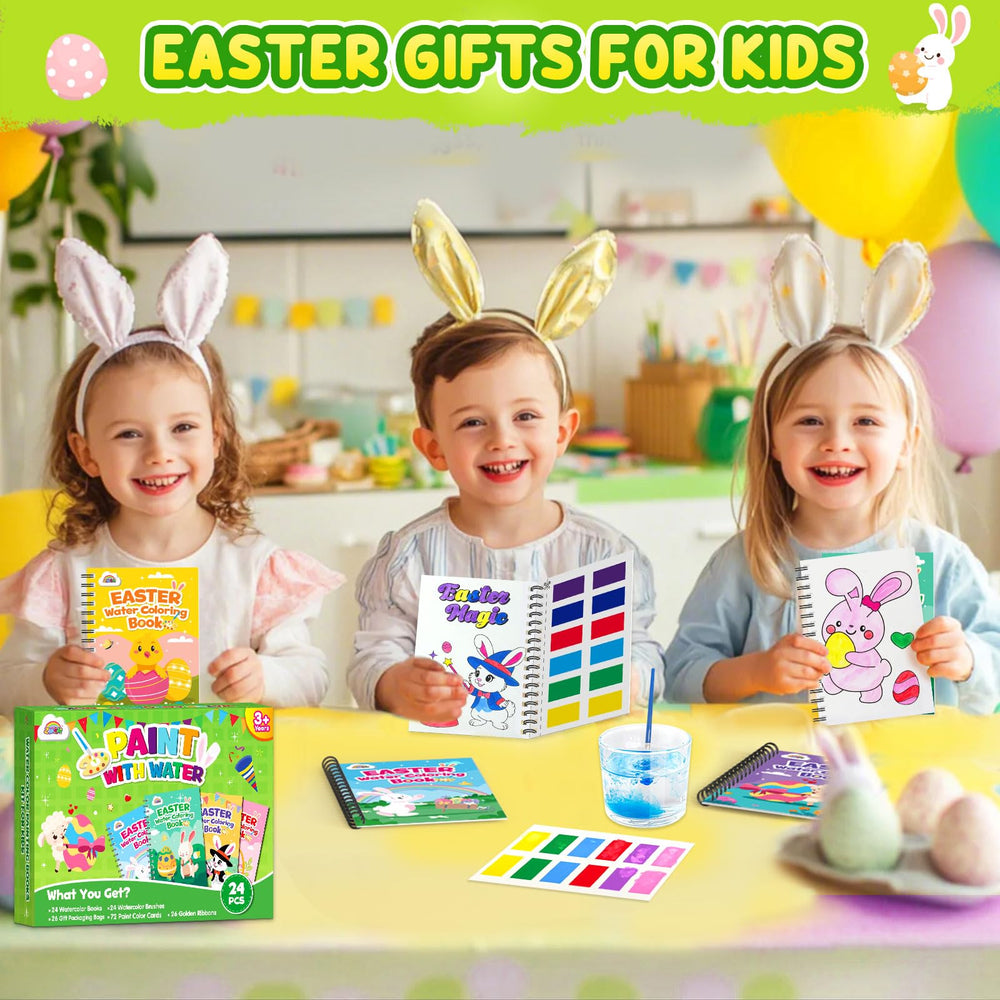 ZMLM mini coloring books with bunny patterns promote early coloring skills