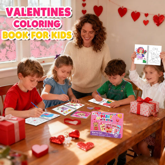 ZMLM mini coloring books for kids with 6 pages for small hands