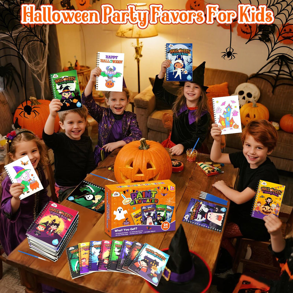 ZMLM portable coloring books enable on-the-go Halloween creativity