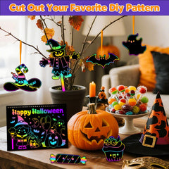 ZMLM Rainbow Scratch Set travel friendly kit for on the go art