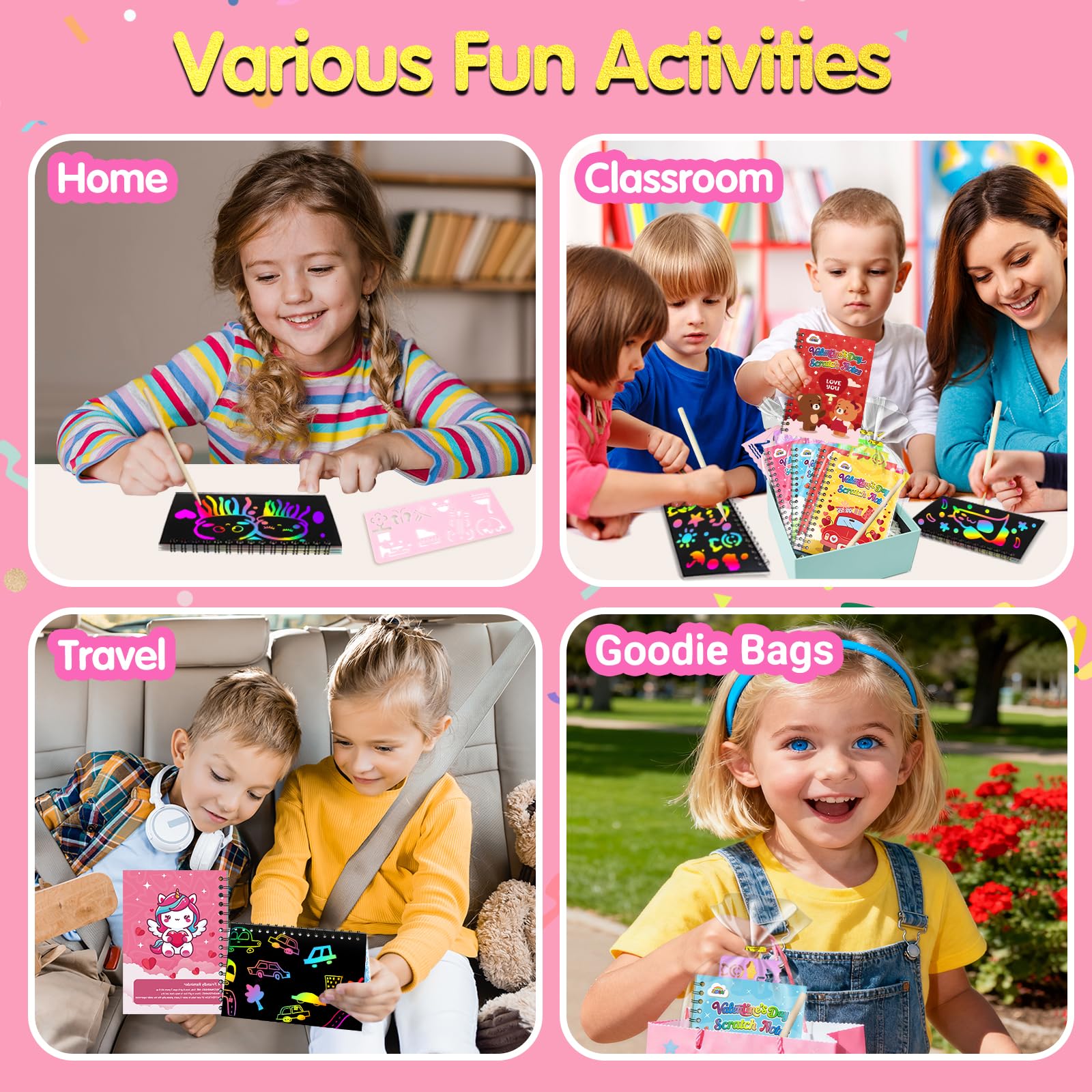 ZMLM valentines day gift ideas for kids in school settings.