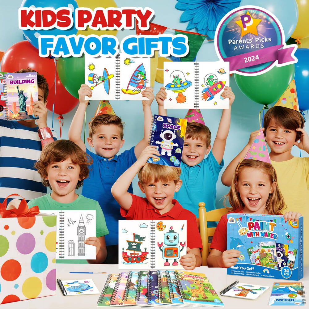 ZMLM water color paint sets and gift bags for quick party favors.