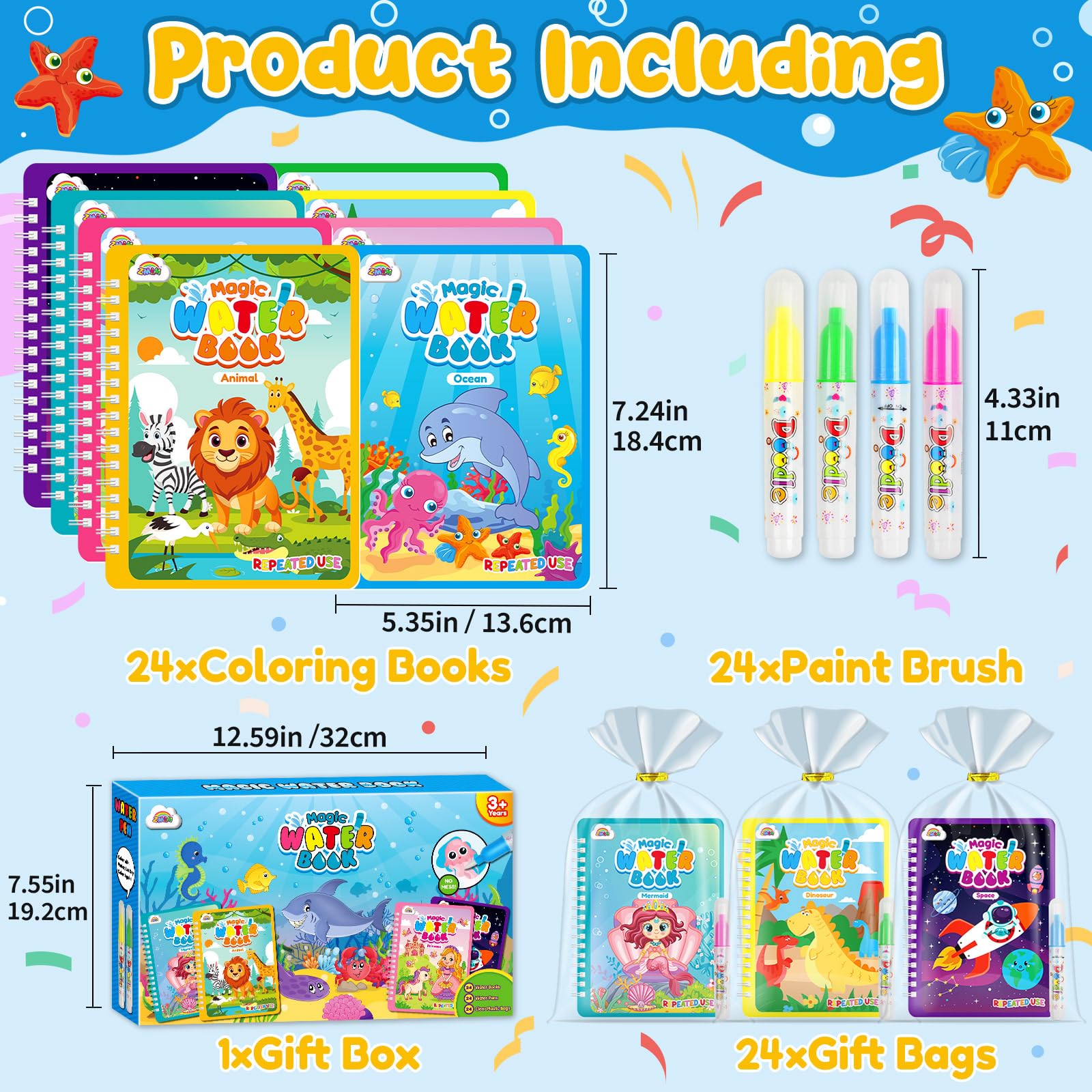 ZMLM gift-ready pack makes ideal party favors for kids