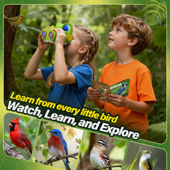 Zmpolir bird guide book helps children learn birds and where to spot them.