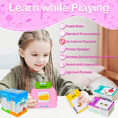 ZNZ 510 Talking Flash Cards set includes 255 cards to expand vocabulary.
