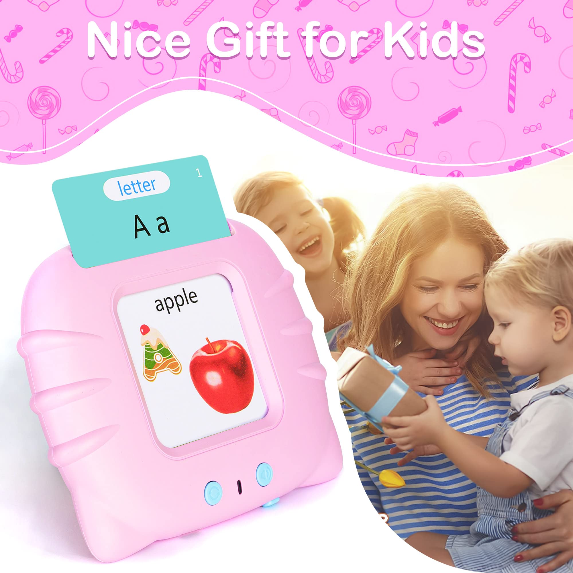 ZNZ 510 Talking Flash Cards promote screen-free play with safe, kid-friendly materials.