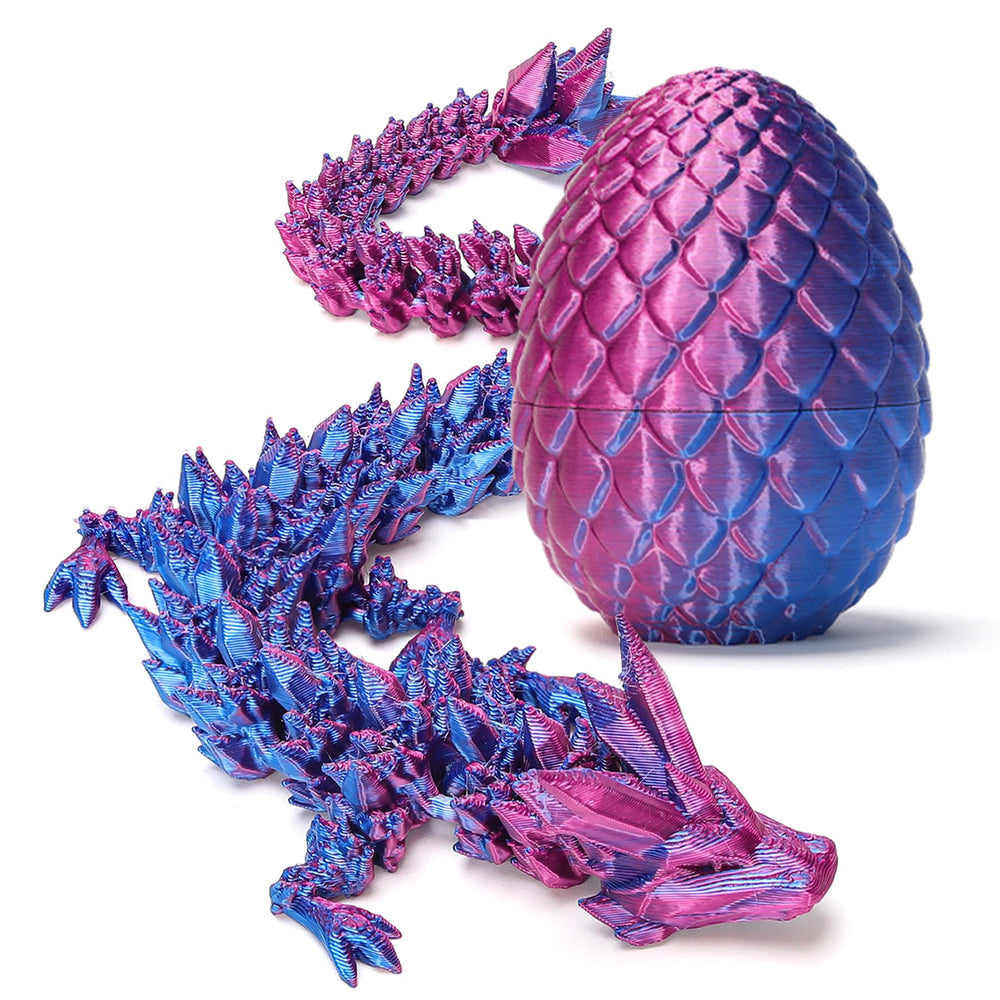 Zobetro crystal dragon egg inside reveals a collectible dragon for display and play.
