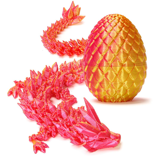 Zobetro dragon surprise egg with a 3D-printed finish for engaging unboxing.