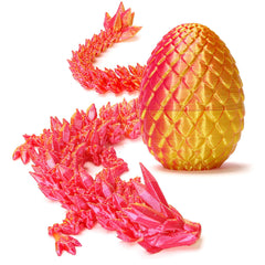 Zobetro dragon surprise egg with a 3D-printed finish for engaging unboxing.