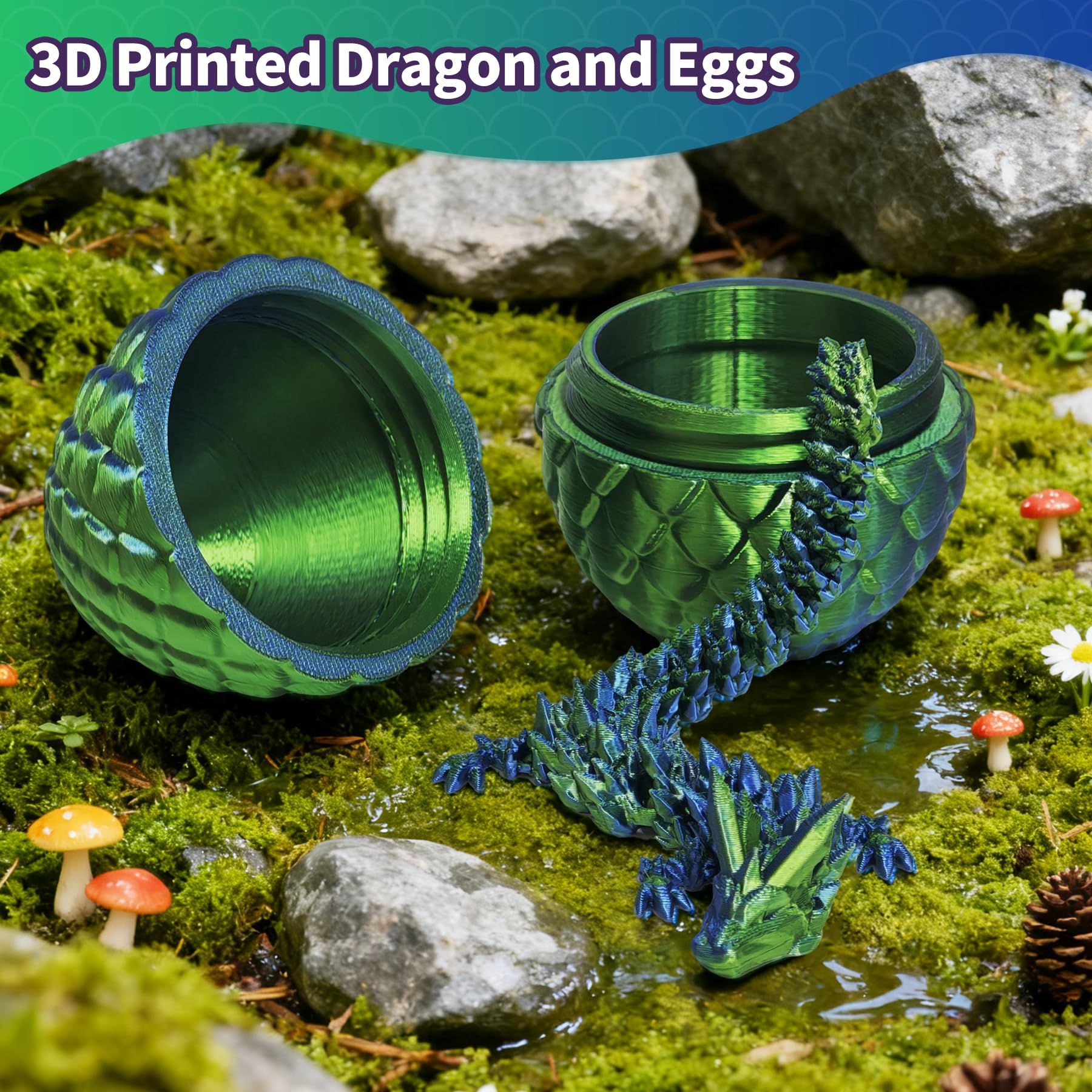 Zobetro egg opening scene with dragon reveal, perfect collectible gift for kids.