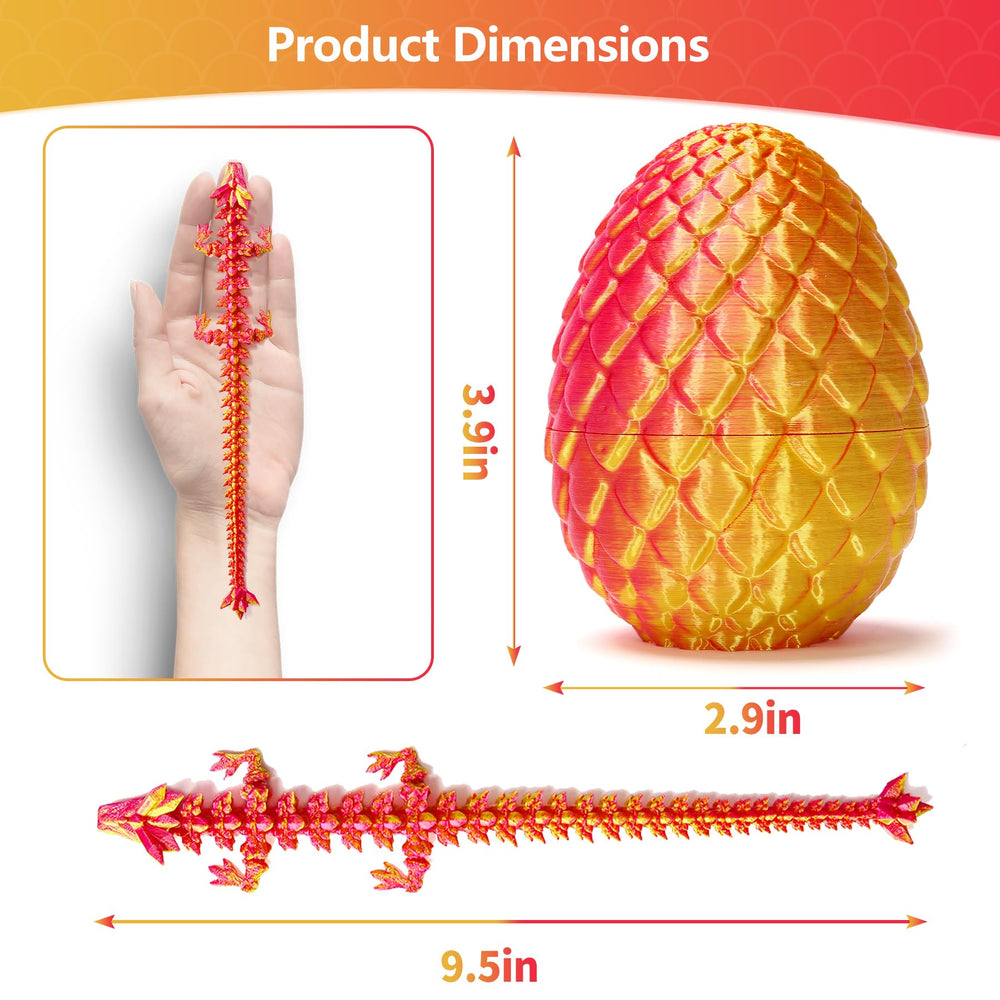 Zobetro unique dragon-and-egg design makes a thoughtful gift for collectors.