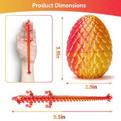 Zobetro unique dragon-and-egg design makes a thoughtful gift for collectors.